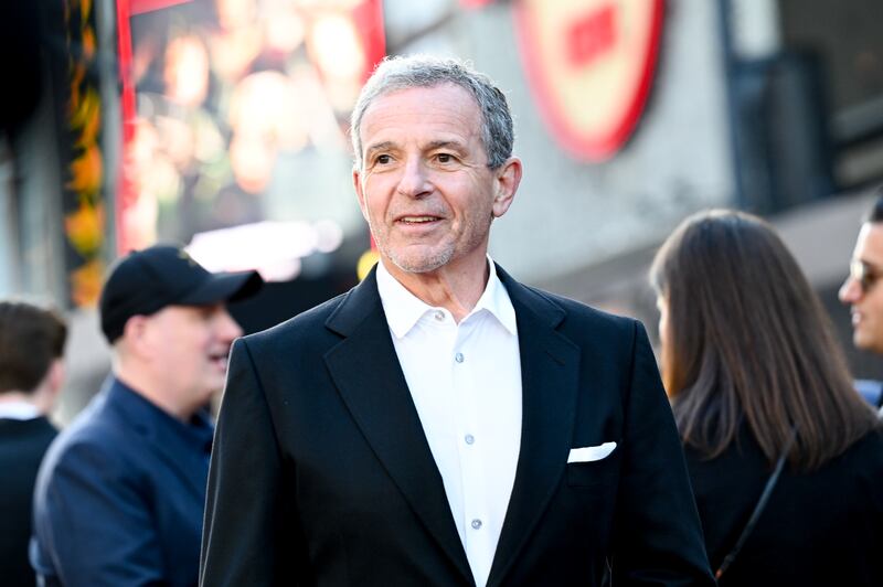 Bob Iger at the Los Angeles Premiere Of Marvel Studios' "Thunderbolts*" at Dolby Theatre on April 28, 2025 in Los Angeles, California. (Photo by Gilbert Flores/Variety via Getty Images)